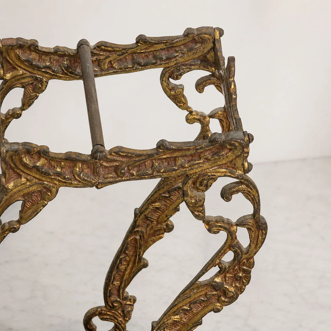 French umbrella stand in cast bronze 8