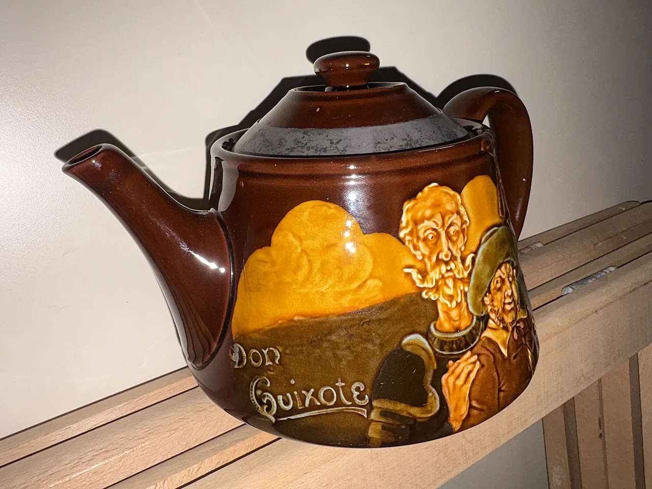 teiera in ceramica Royal Doulton Kingsware England 2