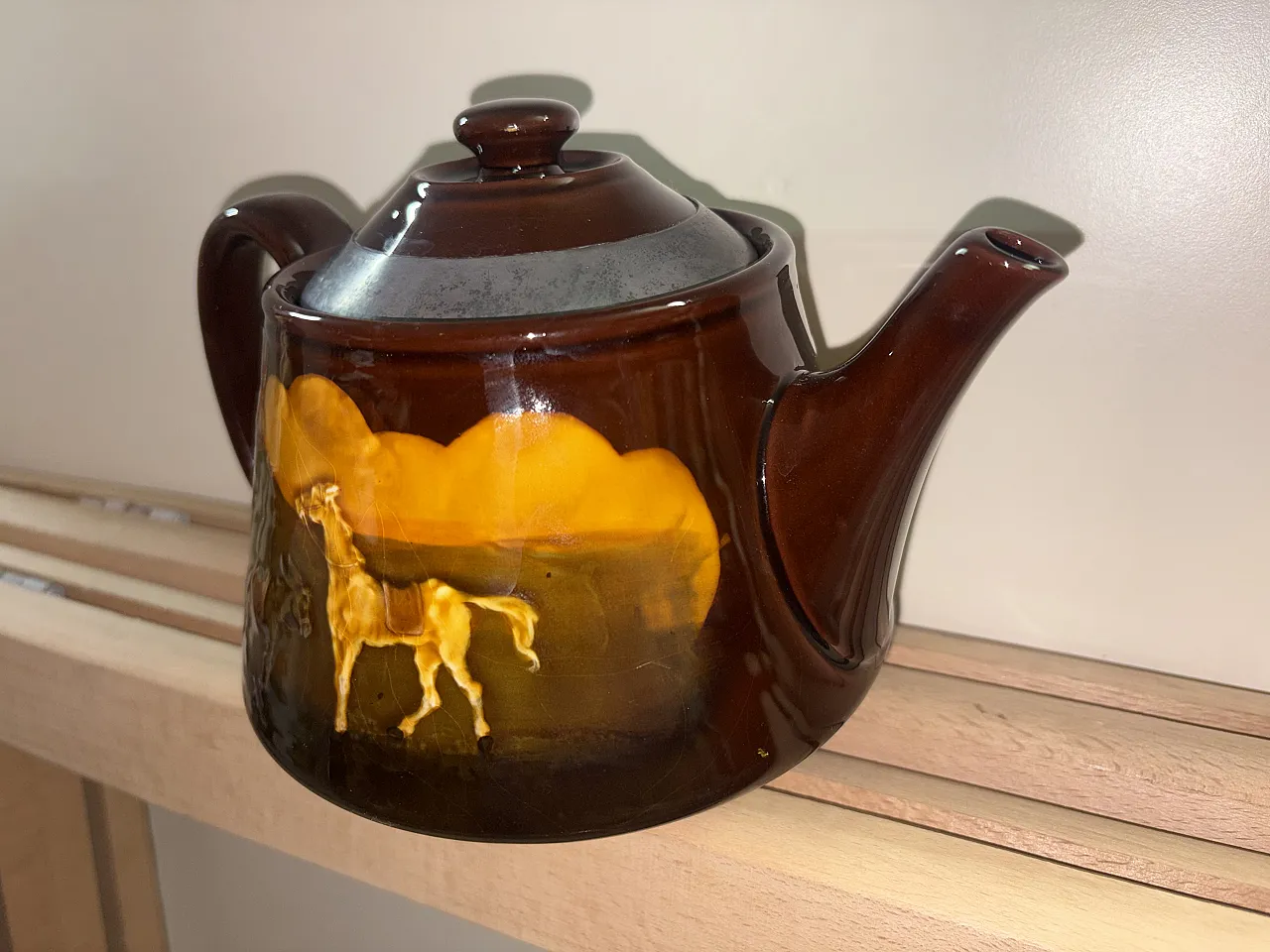 teiera in ceramica Royal Doulton Kingsware England 7