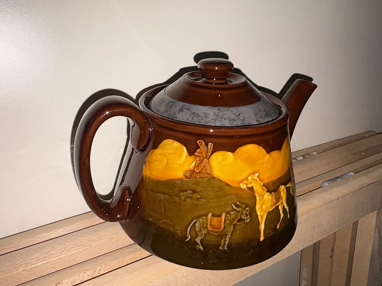 teiera in ceramica Royal Doulton Kingsware England 8