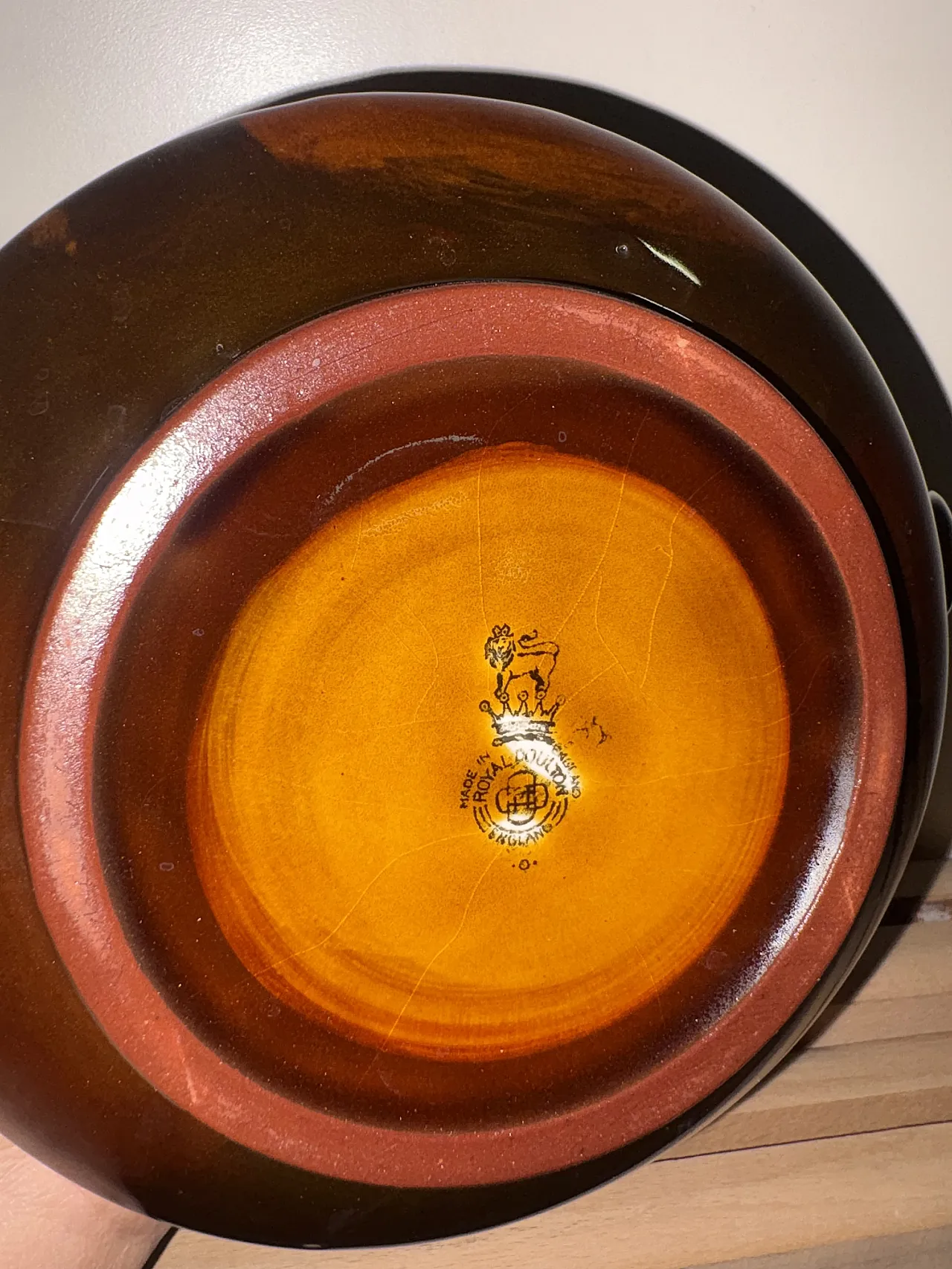 teiera in ceramica Royal Doulton Kingsware England 9