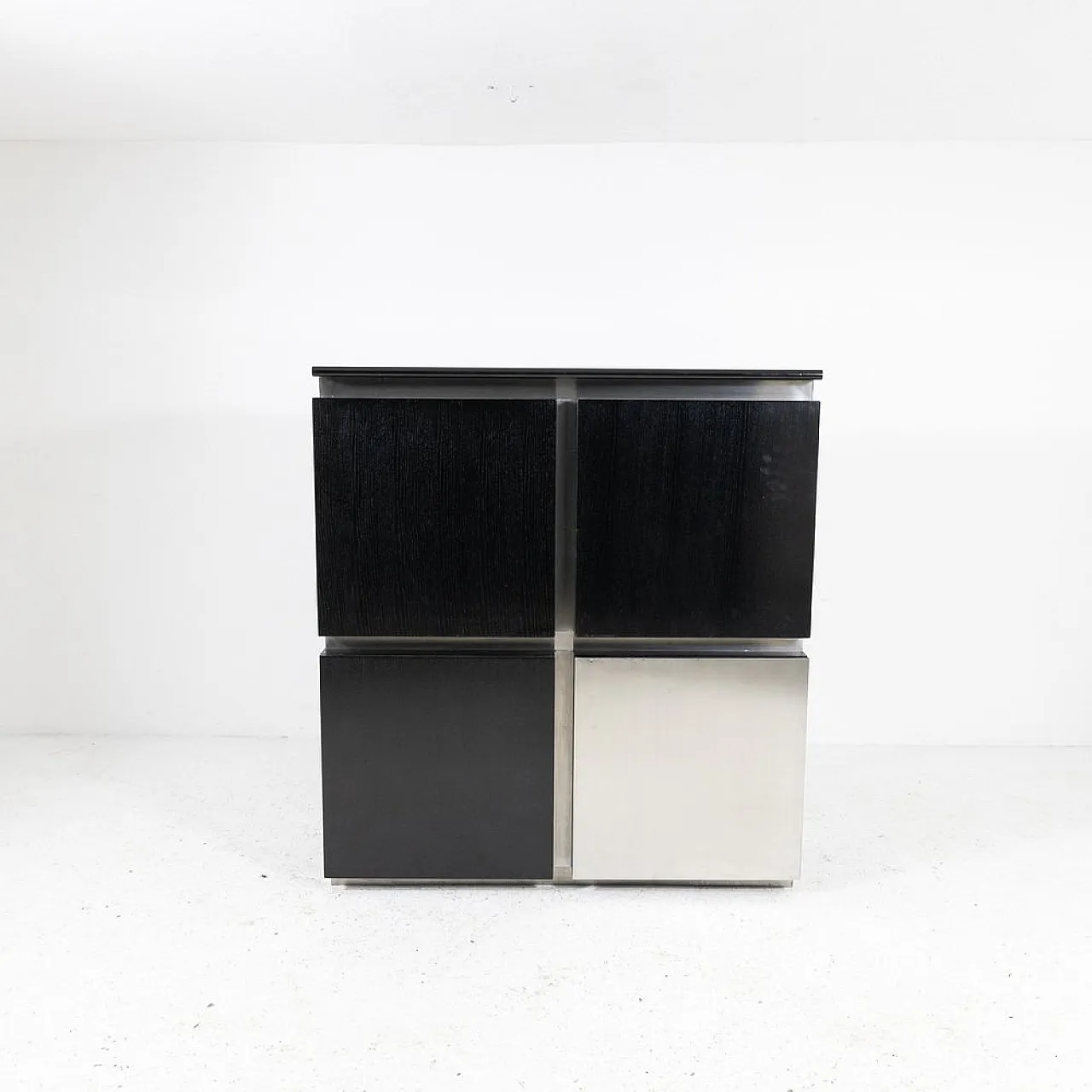 Parioli series sideboard with bar cabinet by Ludovico Acerbis for Acerbis, 1970s 9