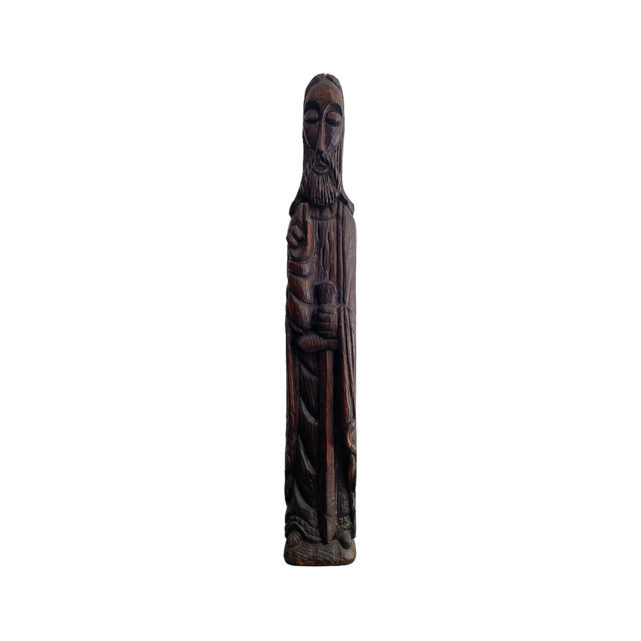 Flanders Statue Of Saint Pauls In Oak, 20th century 1