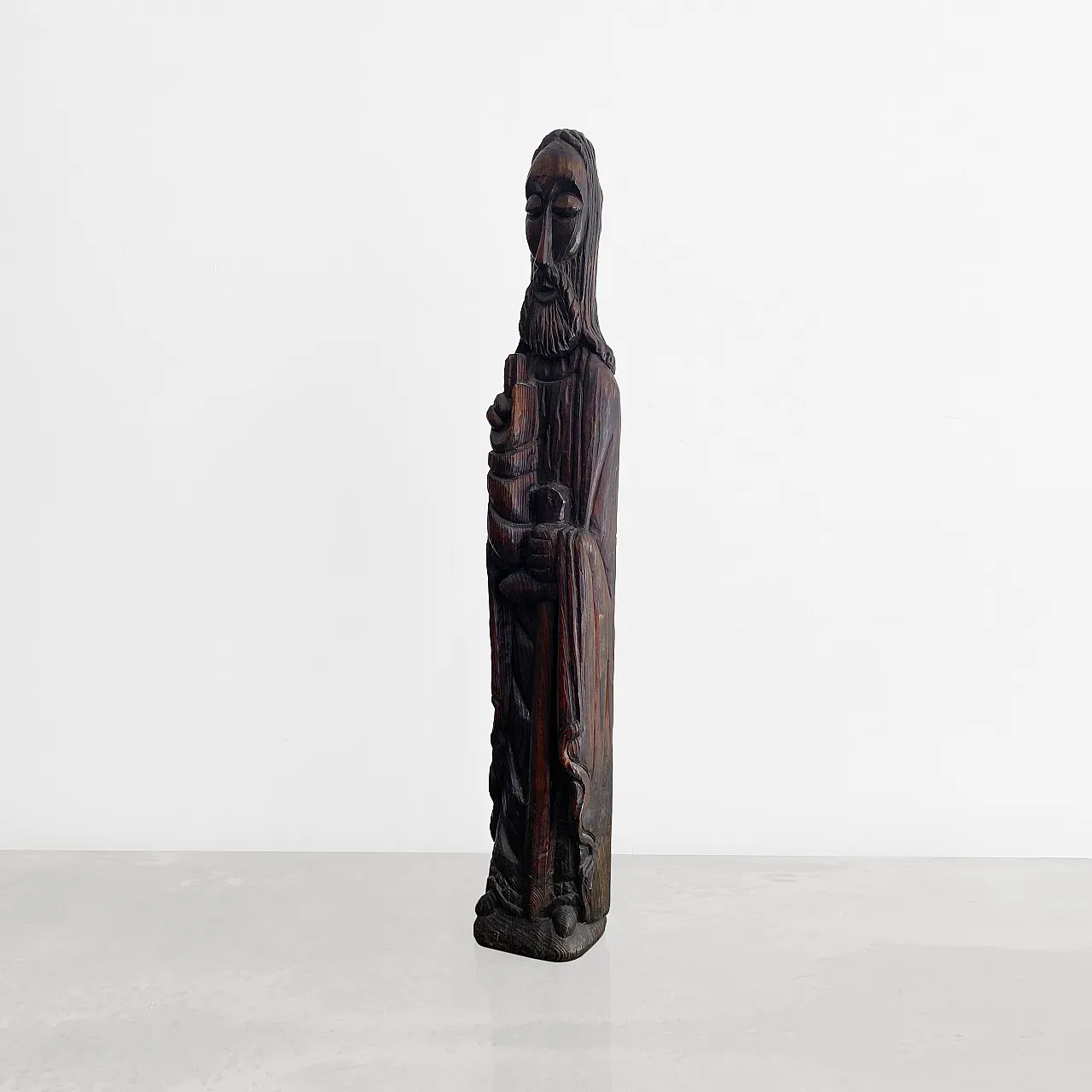Flanders Statue Of Saint Pauls In Oak, 20th century 6