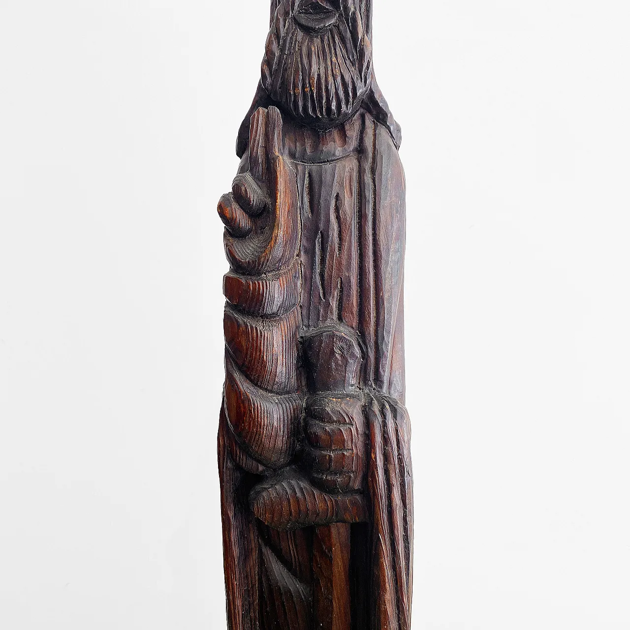 Flanders Statue Of Saint Pauls In Oak, 20th century 9