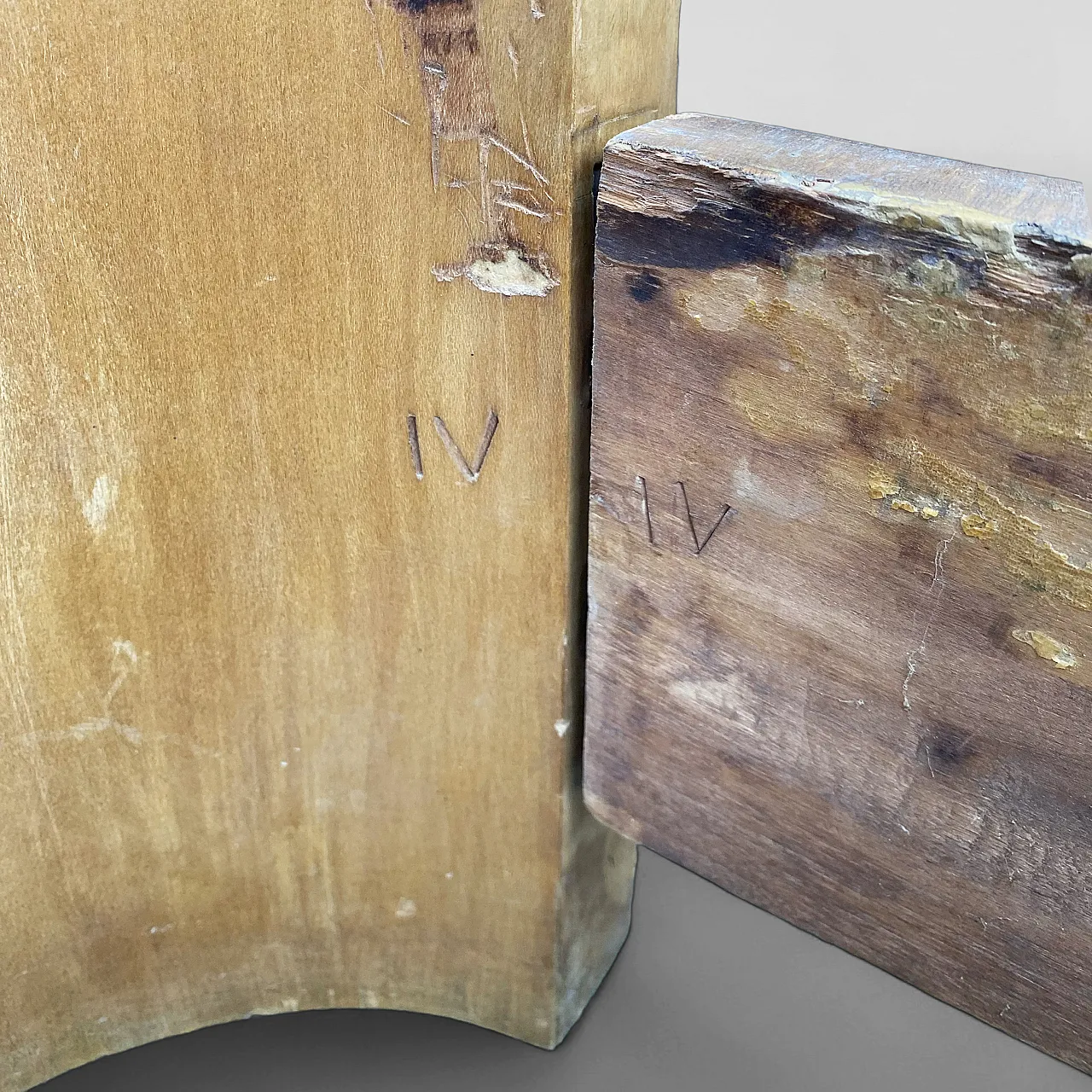 Letto King Art Déco di Guglielmo Ulrich Per Valzania , anni '50 14