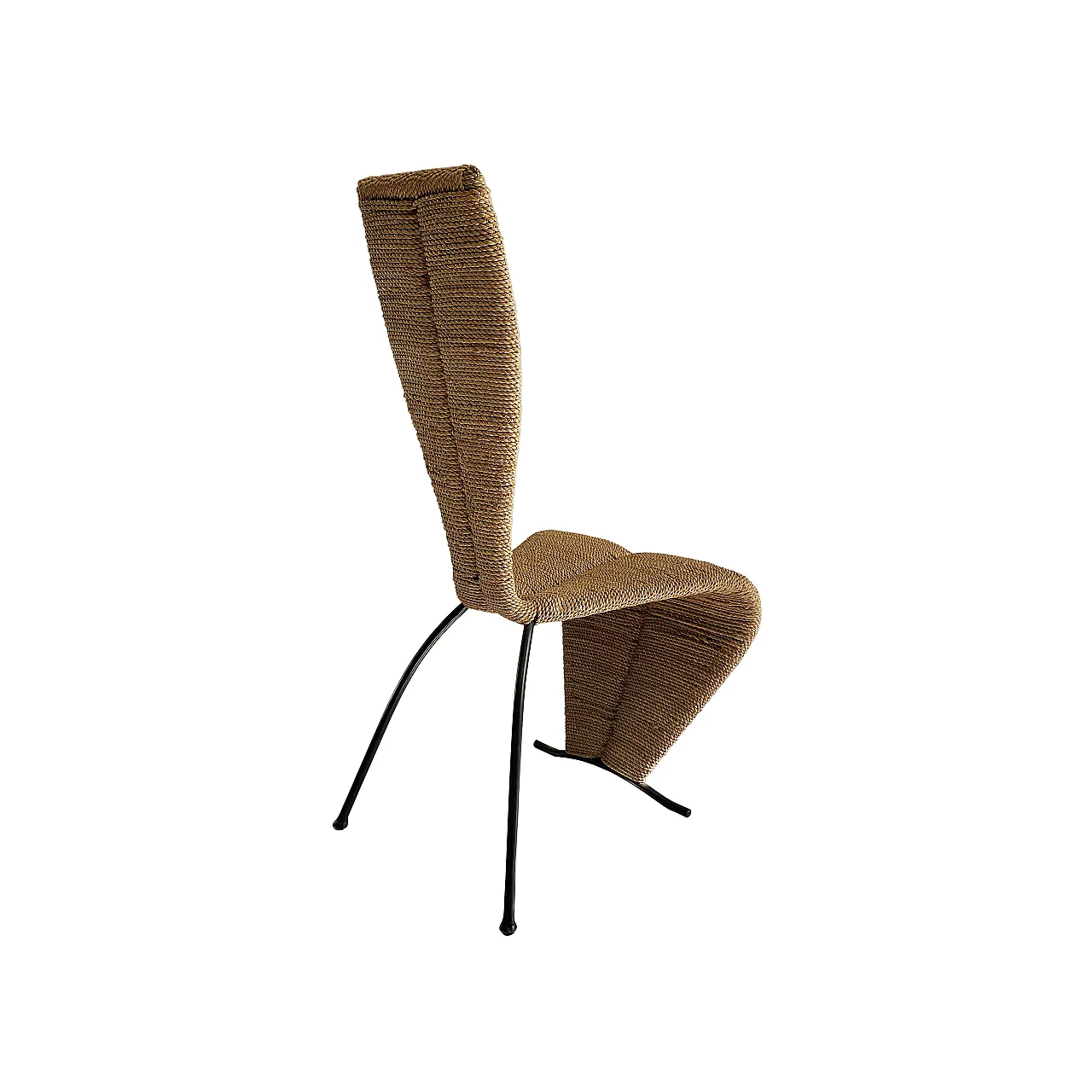 Tom Dixon Manner Hourglass Rope Chair, 90s 6