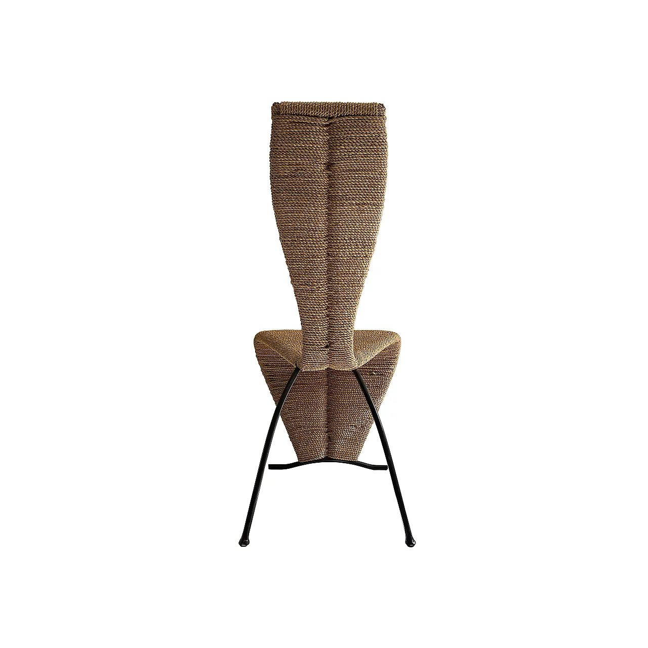Tom Dixon Manner Hourglass Rope Chair, 90s 7