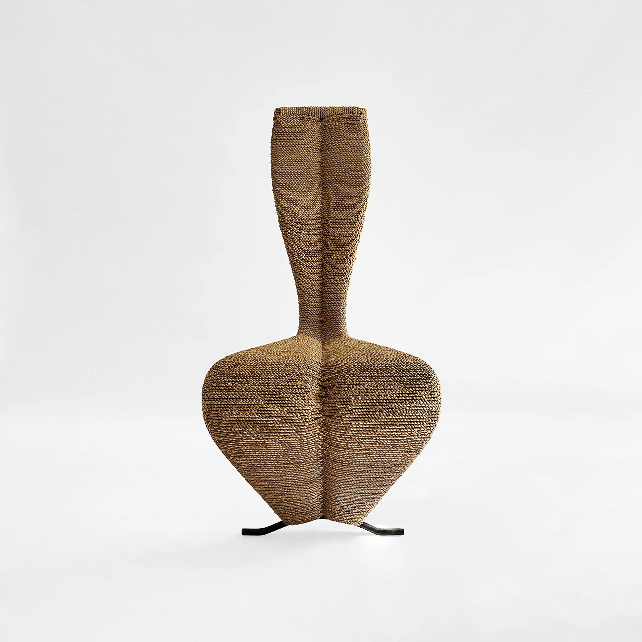 Tom Dixon Manner Hourglass Rope Chair, 90s 28