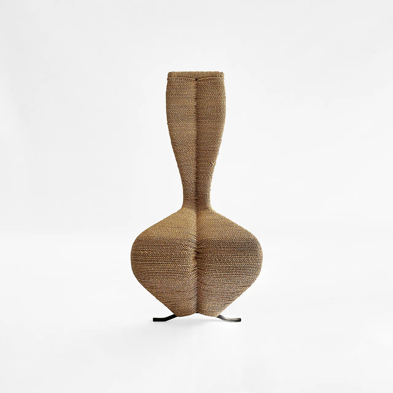 Tom Dixon Manner Hourglass Rope Chair, 90s 29