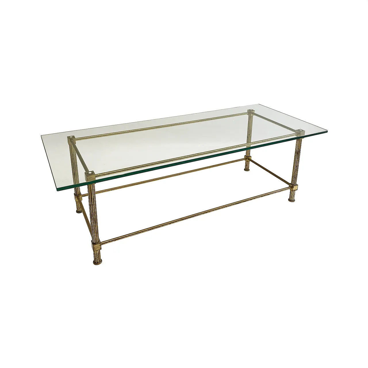 Brass Coffee Table bby Aldo Tura, 1960s 1