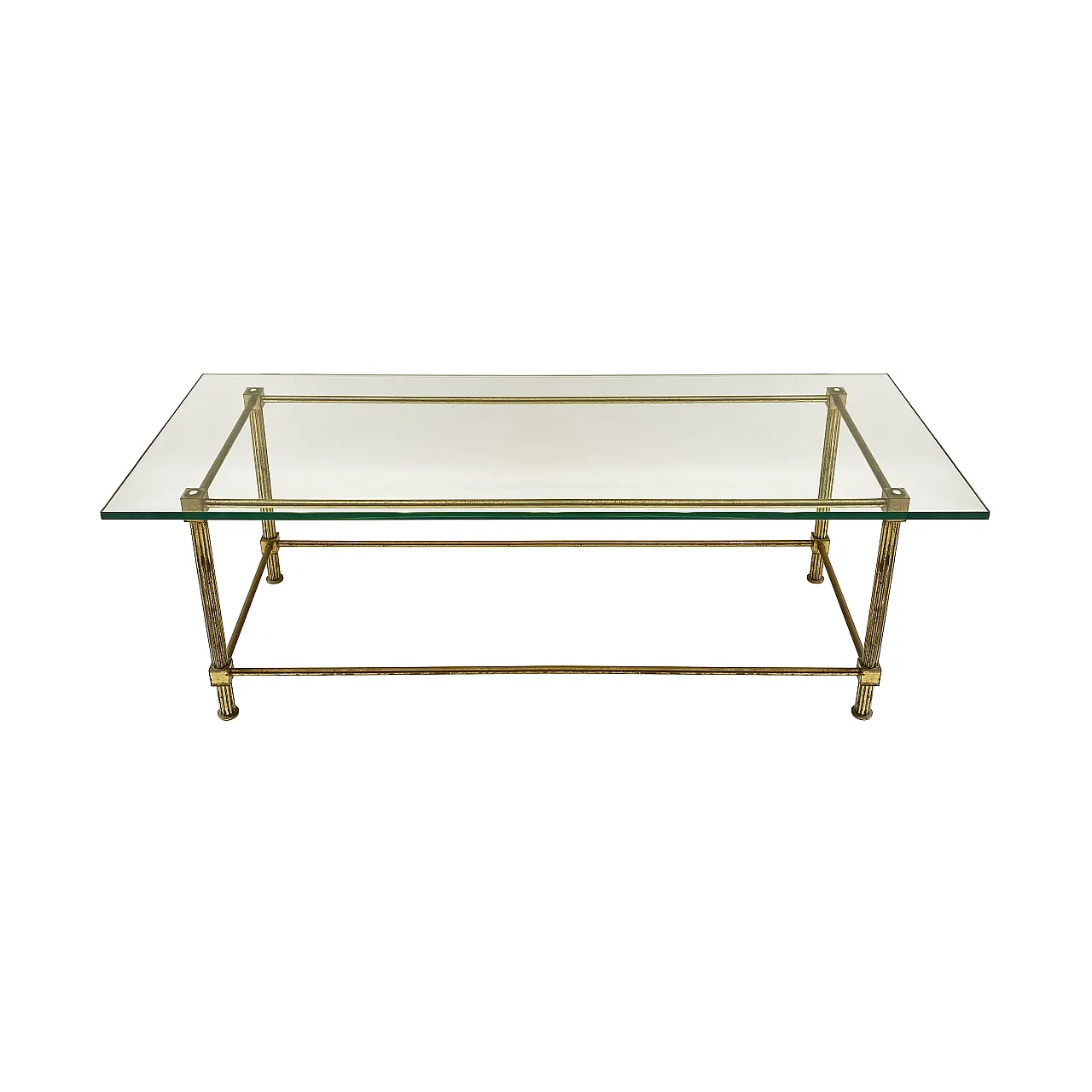 Brass Coffee Table bby Aldo Tura, 1960s 2