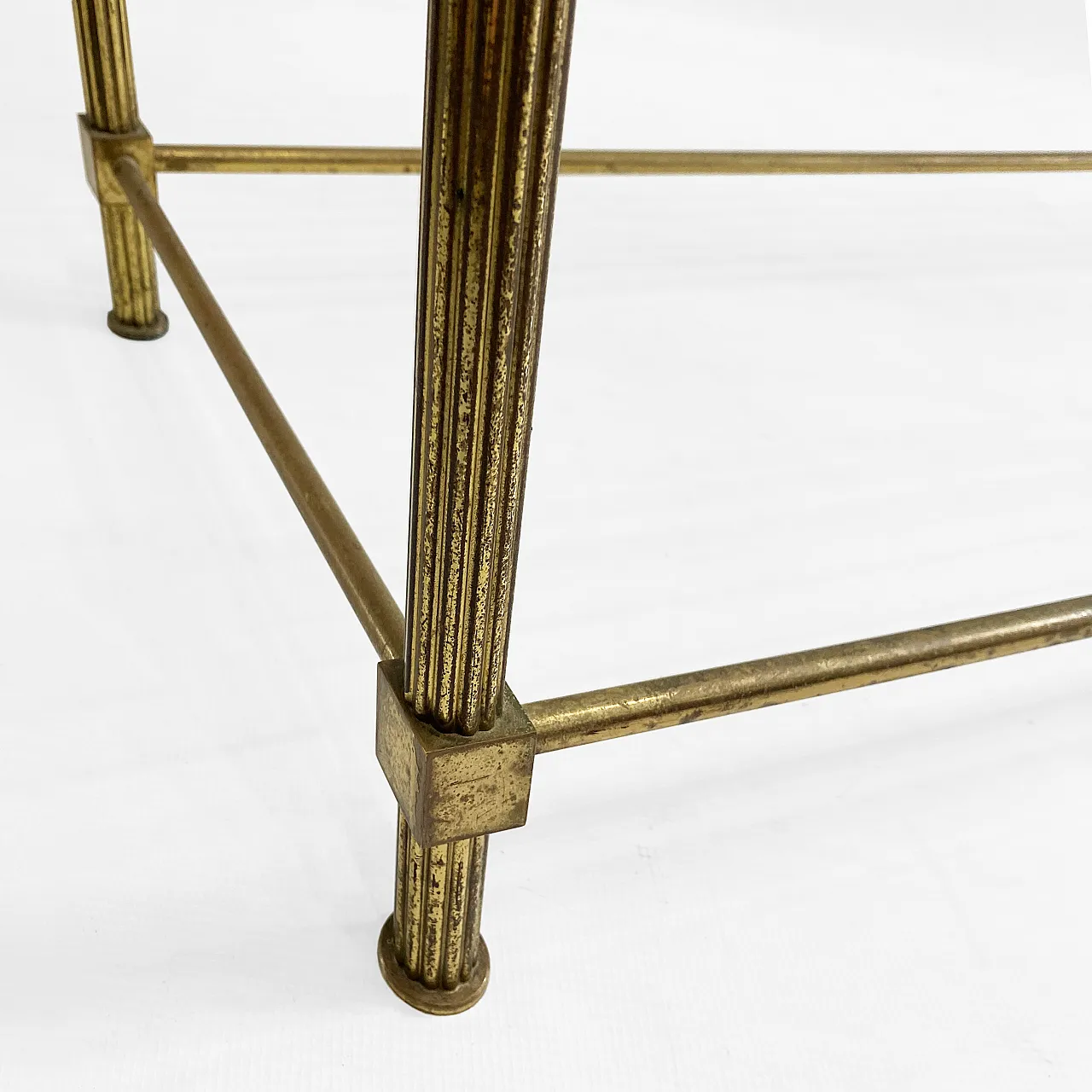 Brass Coffee Table bby Aldo Tura, 1960s 6