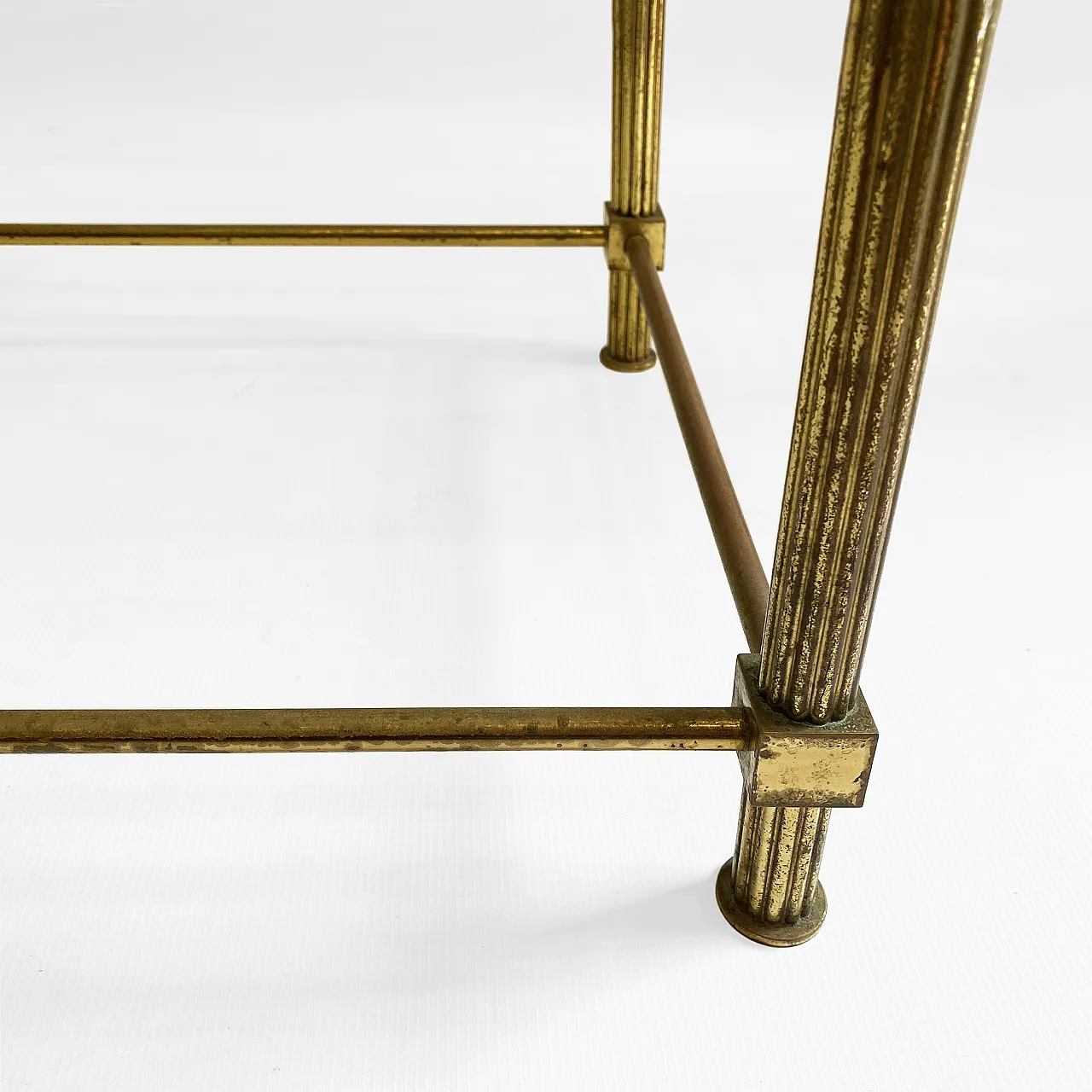 Brass Coffee Table bby Aldo Tura, 1960s 8