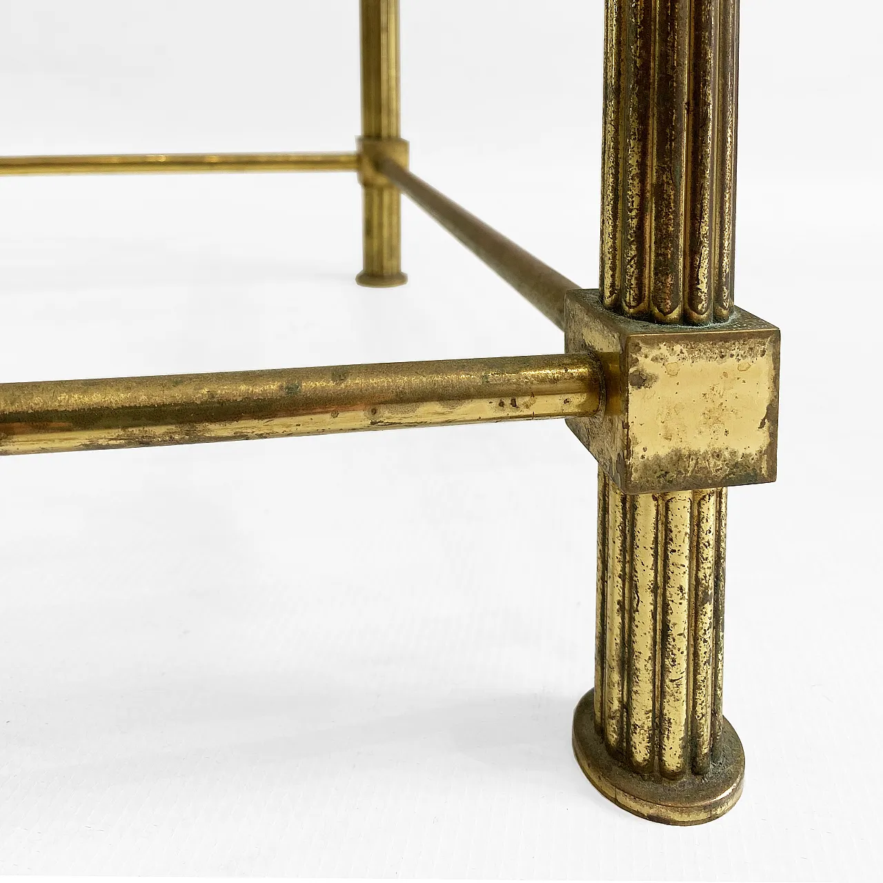 Brass Coffee Table bby Aldo Tura, 1960s 9