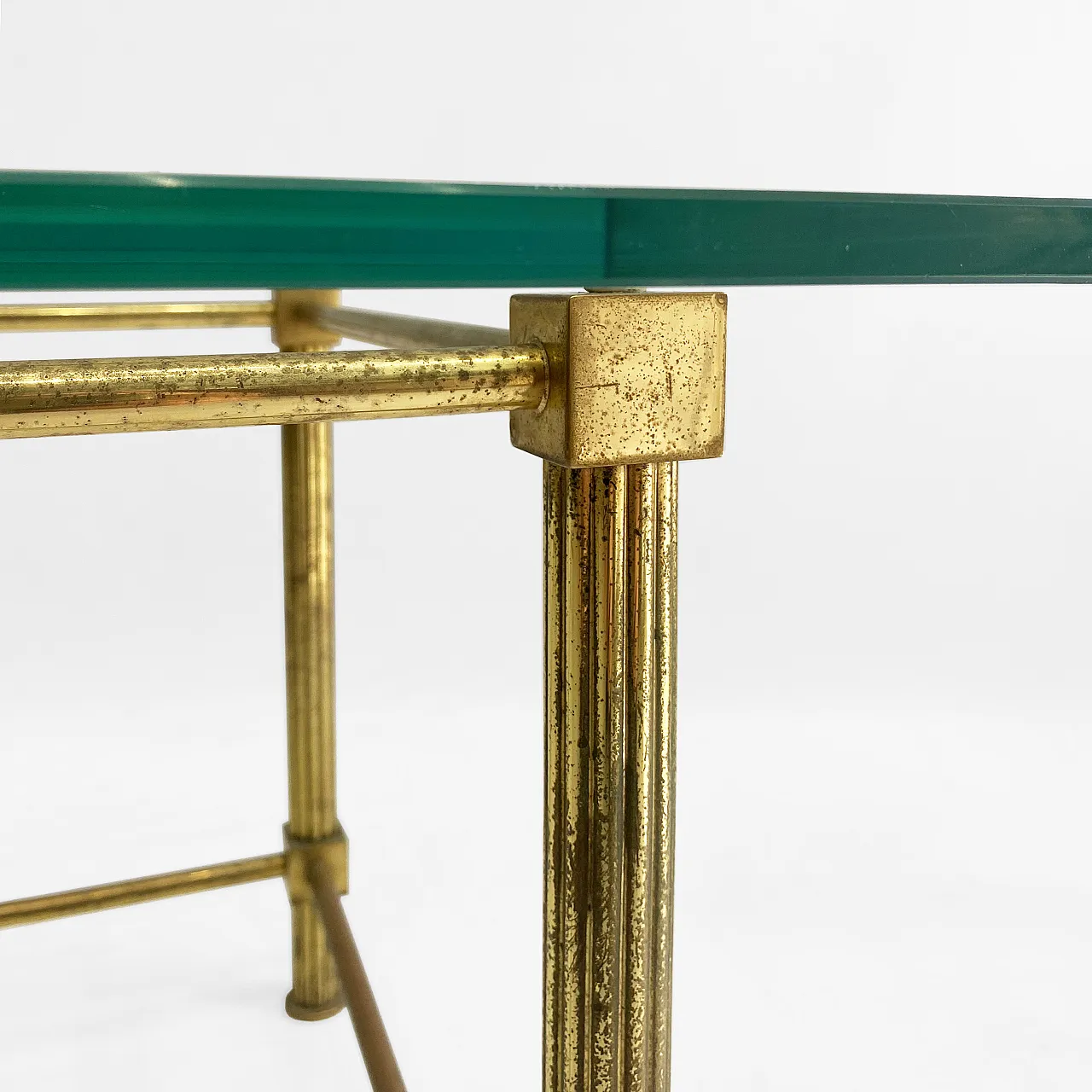 Brass Coffee Table bby Aldo Tura, 1960s 10