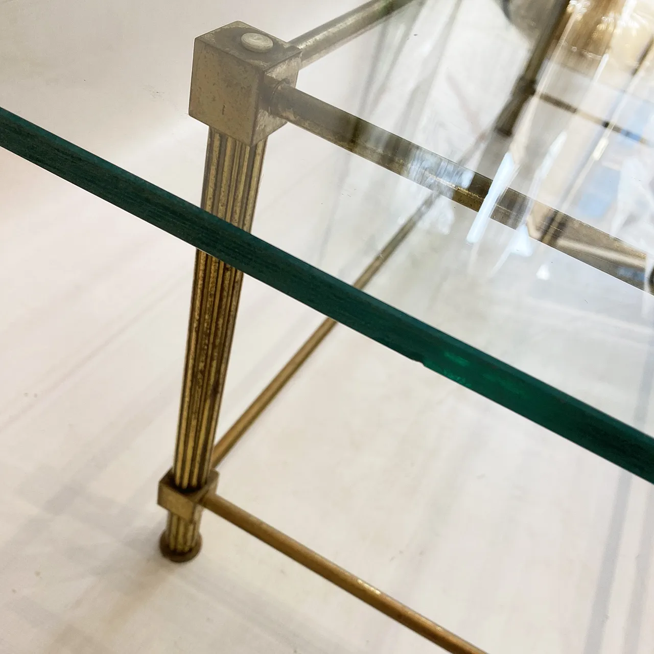 Brass Coffee Table bby Aldo Tura, 1960s 14