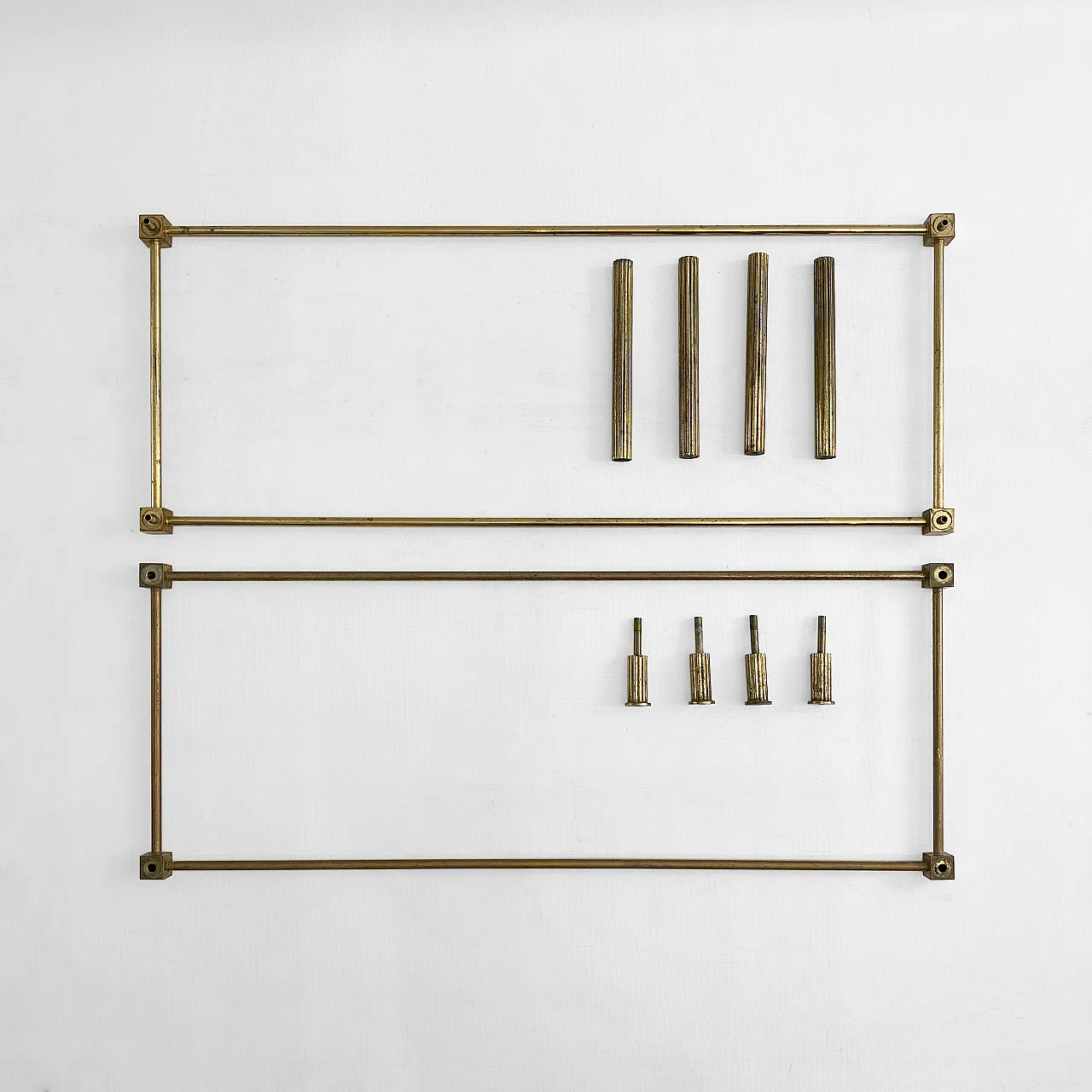 Brass Coffee Table bby Aldo Tura, 1960s 16