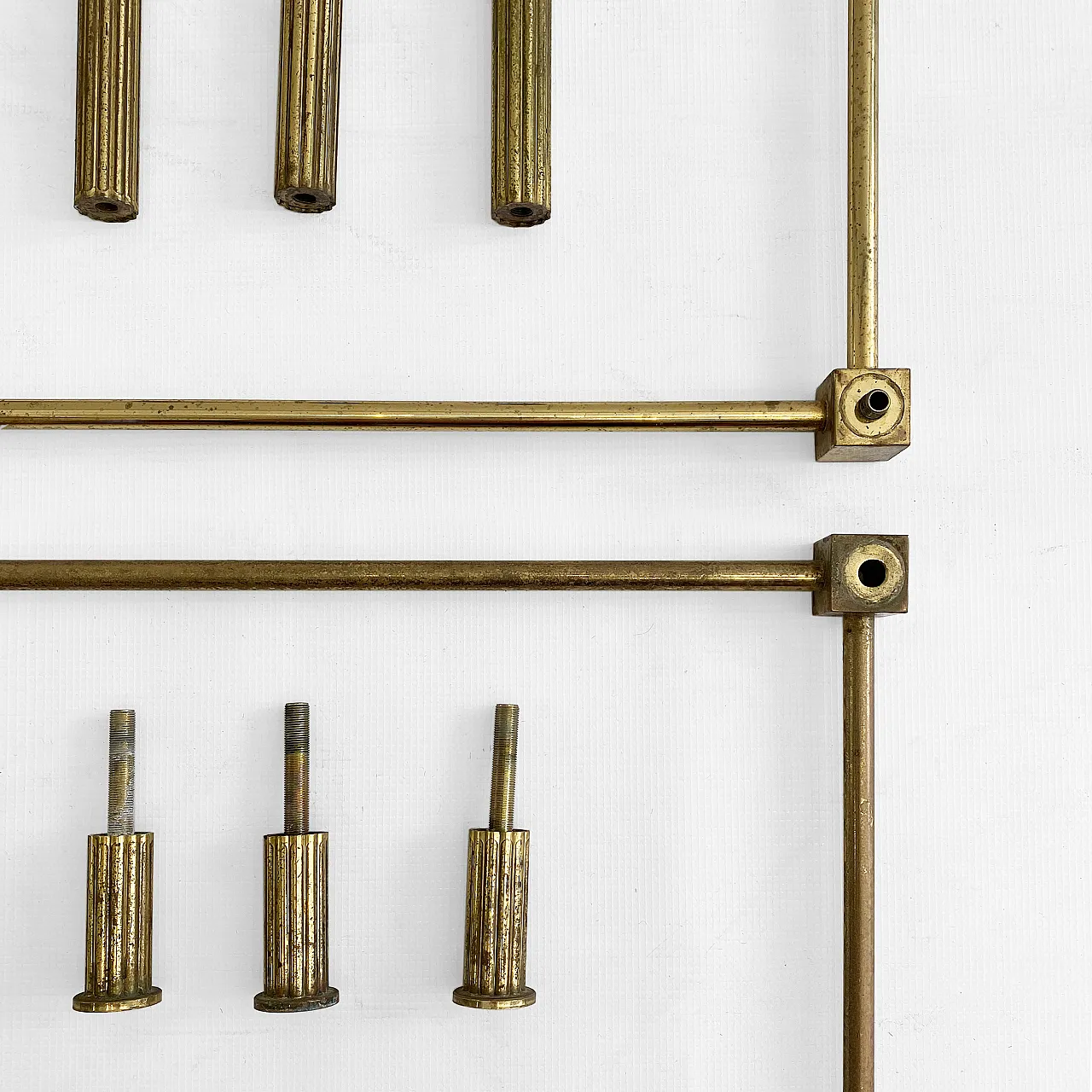Brass Coffee Table bby Aldo Tura, 1960s 17