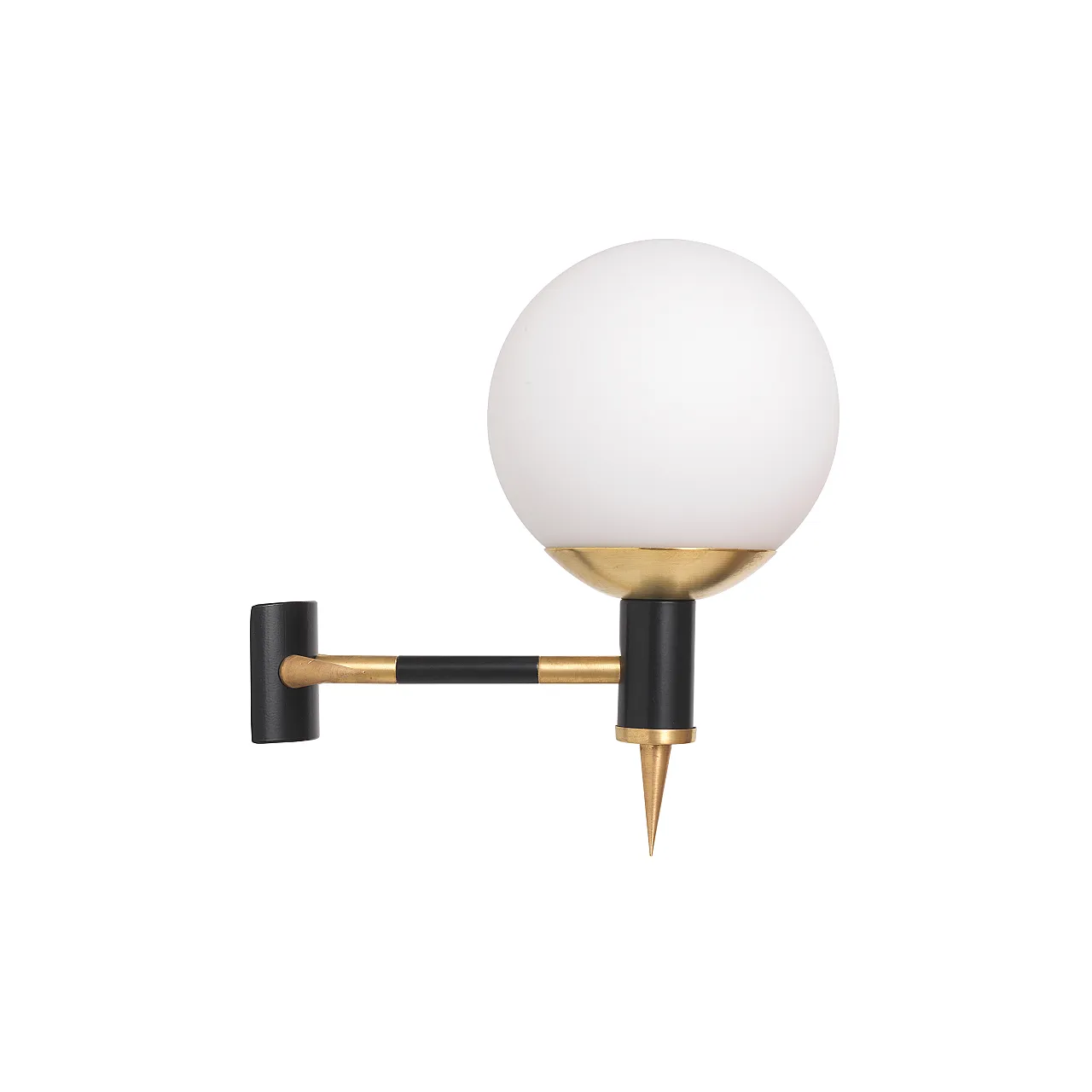 Pair of Maison Arlus Manner Wall Lights, 70s 4