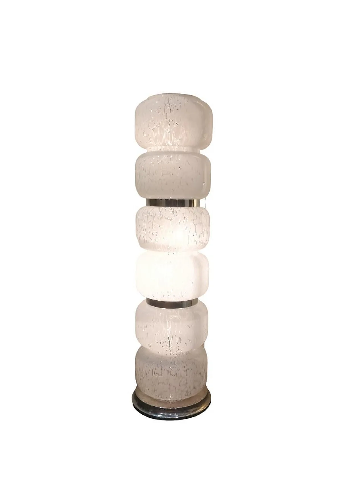 Totem floor lamp by AV Mazzega, Murano glass – Italy, 1960s 2