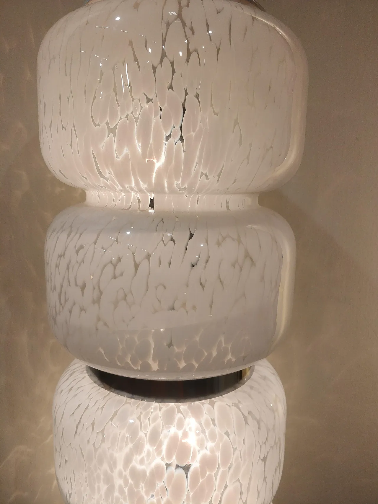 Totem floor lamp by AV Mazzega, Murano glass – Italy, 1960s 3