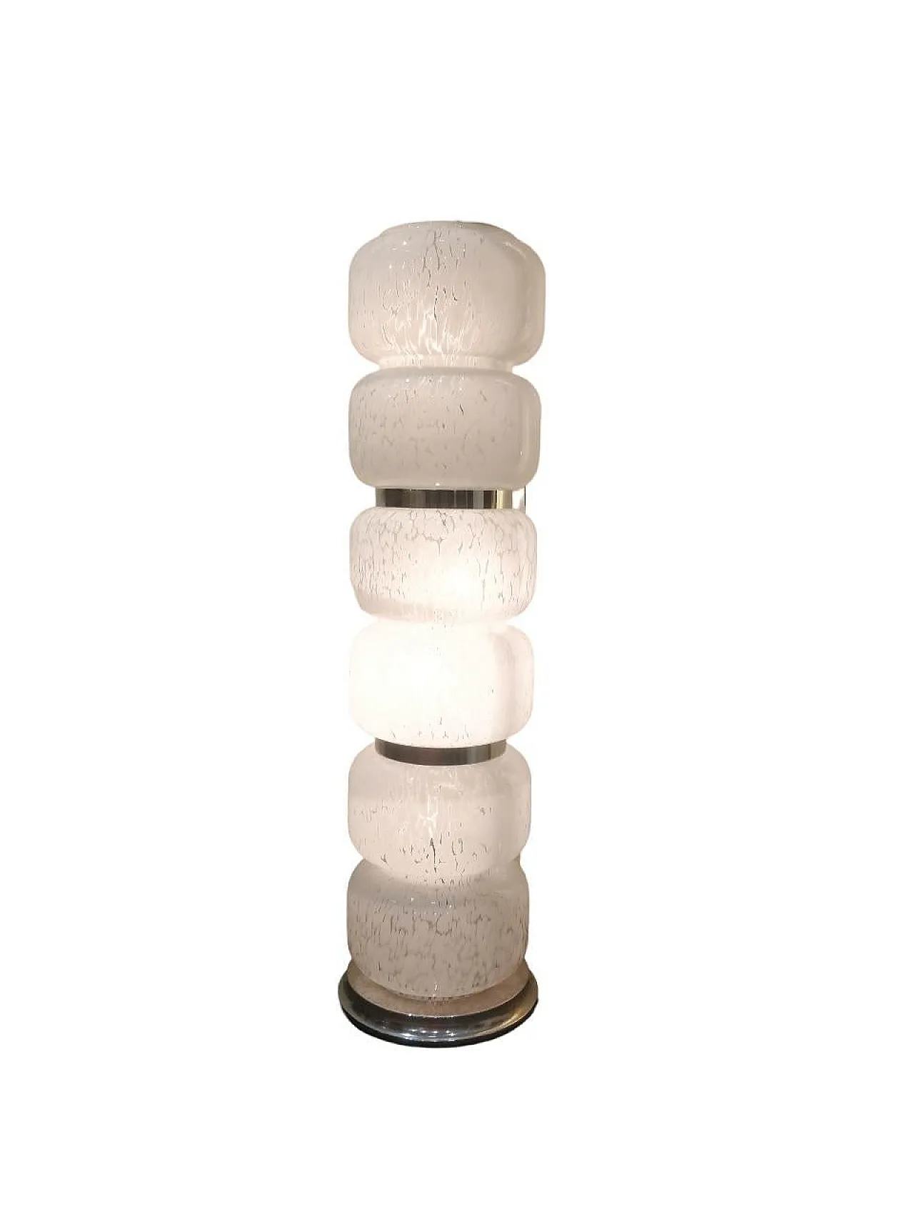 Totem floor lamp by AV Mazzega, Murano glass – Italy, 1960s 5