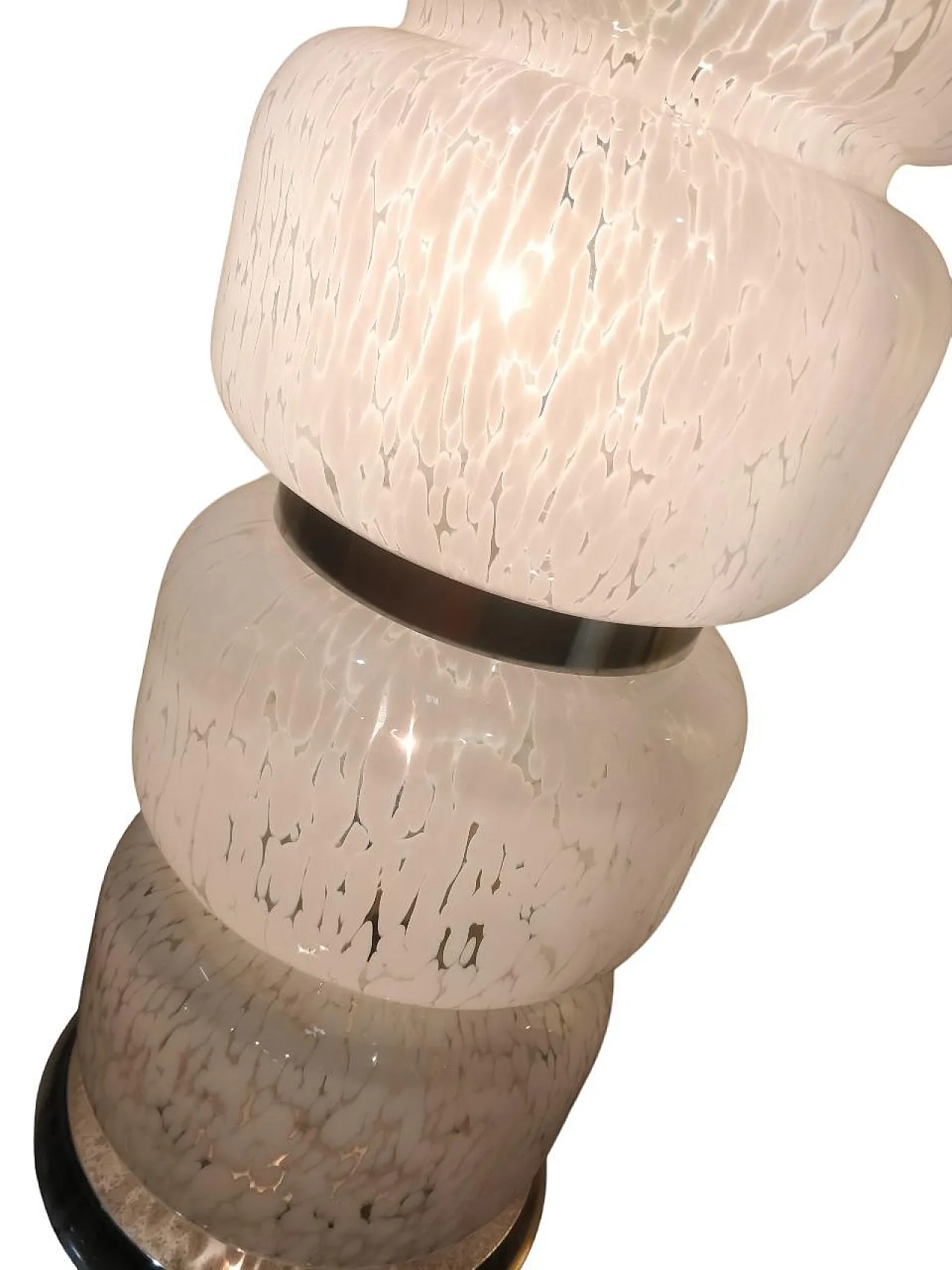 Totem floor lamp by AV Mazzega, Murano glass – Italy, 1960s 9