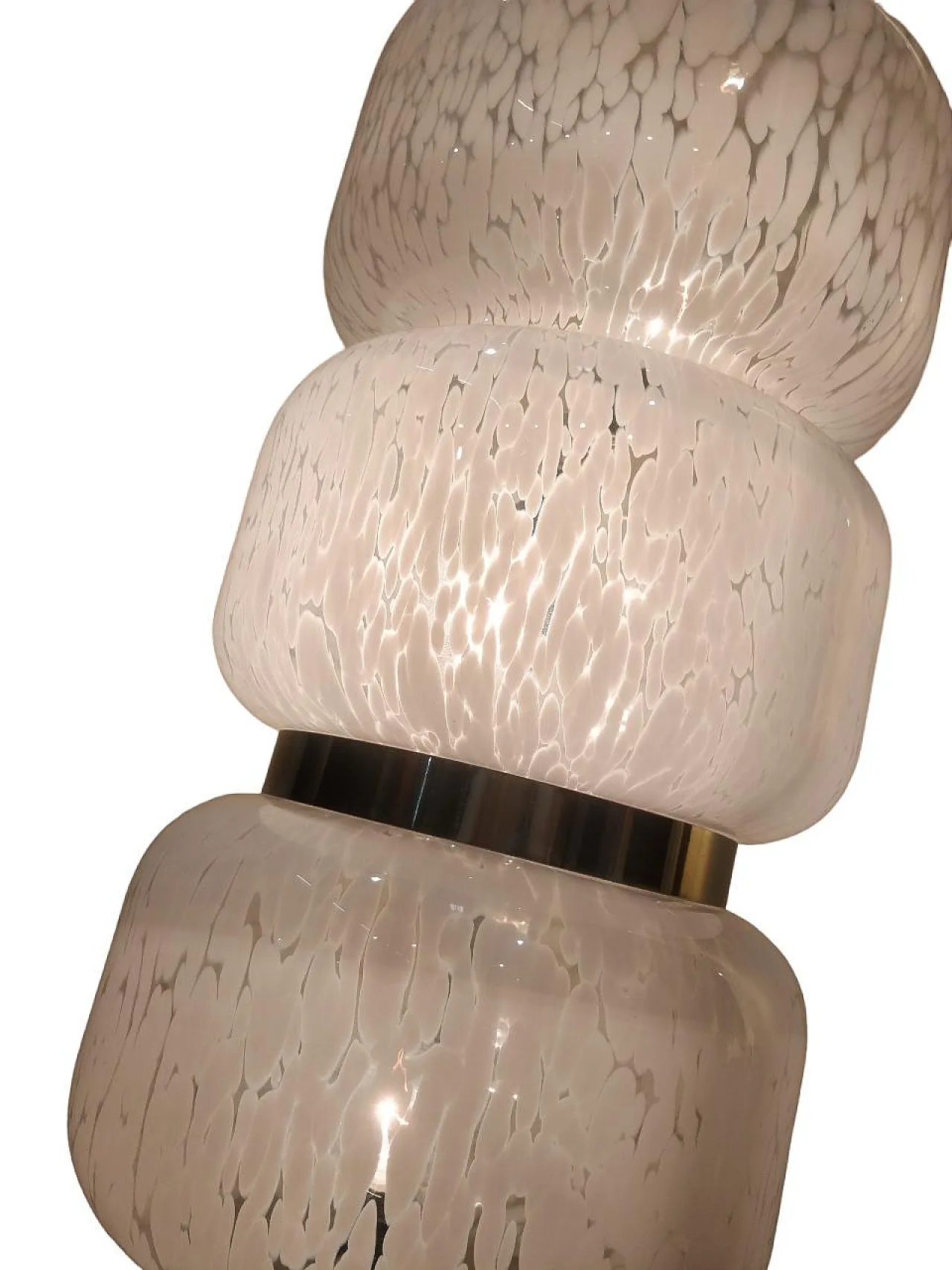 Totem floor lamp by AV Mazzega, Murano glass – Italy, 1960s 10