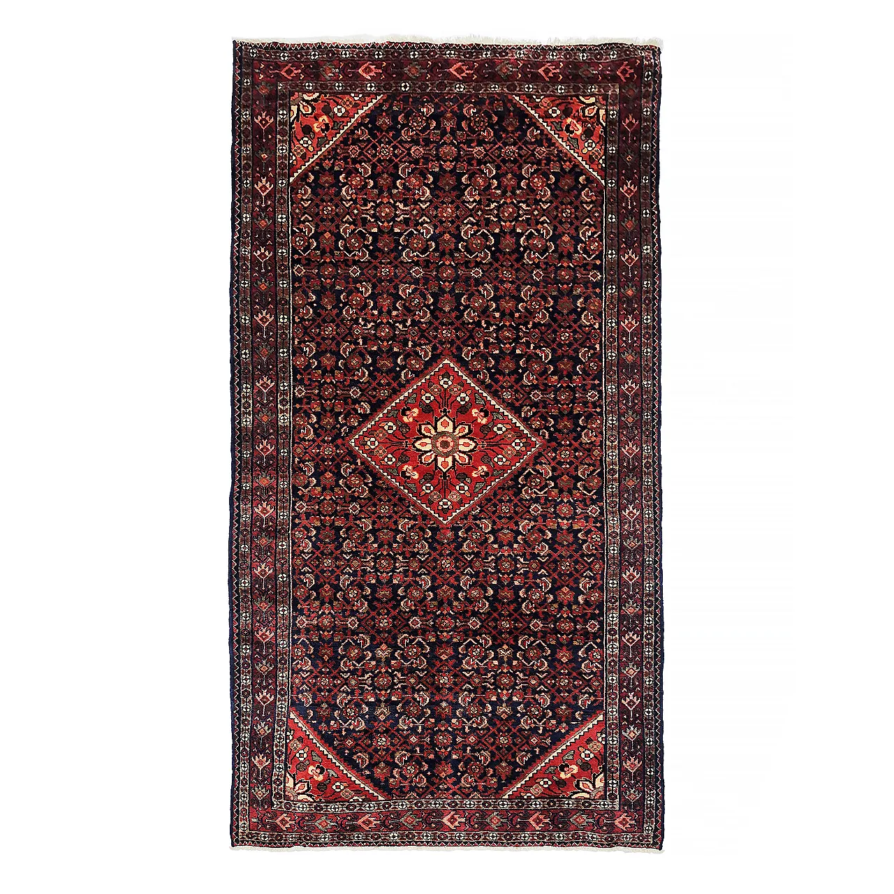 Tappeto persiano fatto a mano da Hosseinabad 5,13 m² 2