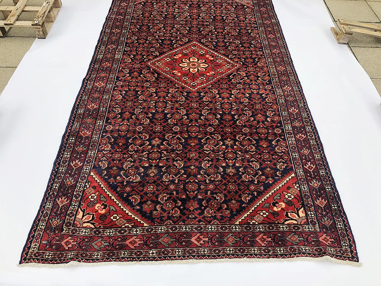 Tappeto persiano fatto a mano da Hosseinabad 5,13 m² 5
