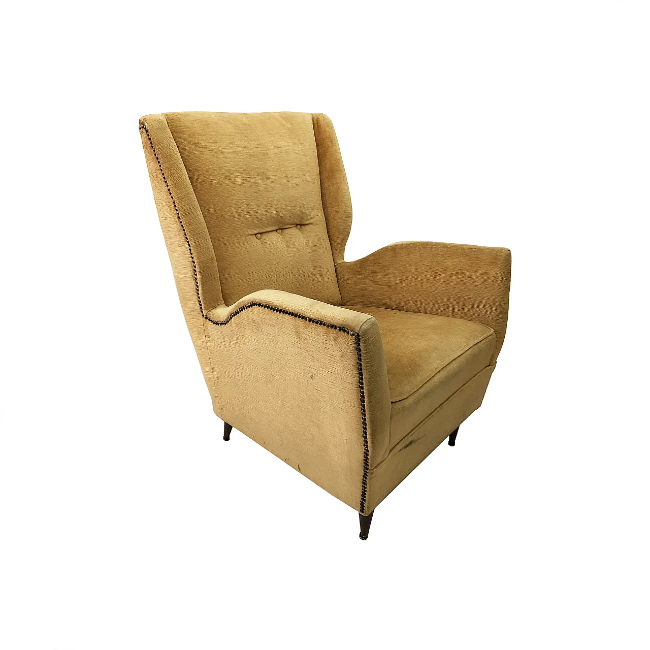 Poltrona Wingback Gio Ponti per I.S.A, anni '50 1