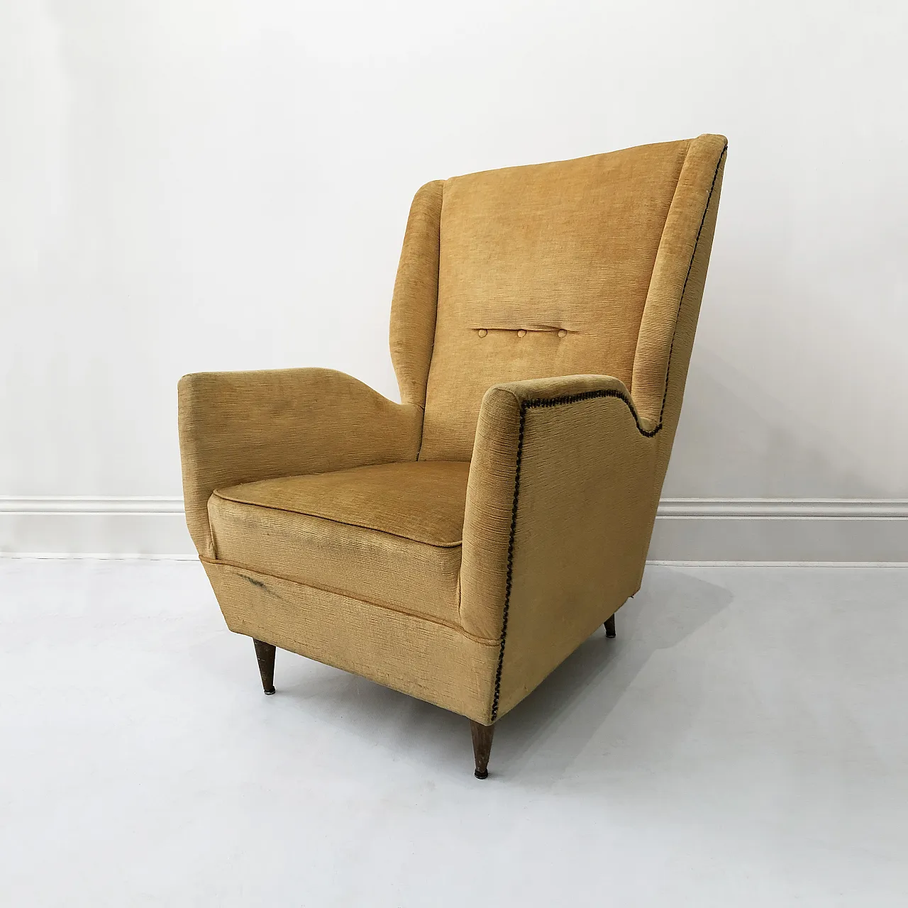 Poltrona Wingback Gio Ponti per I.S.A, anni '50 6