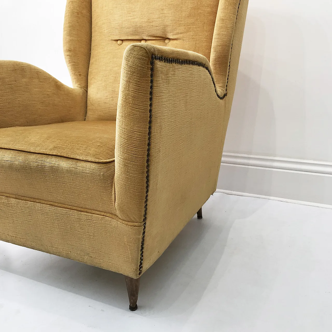 Poltrona Wingback Gio Ponti per I.S.A, anni '50 8