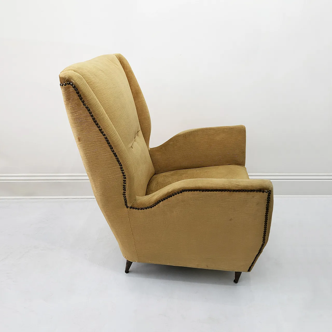 Poltrona Wingback Gio Ponti per I.S.A, anni '50 9