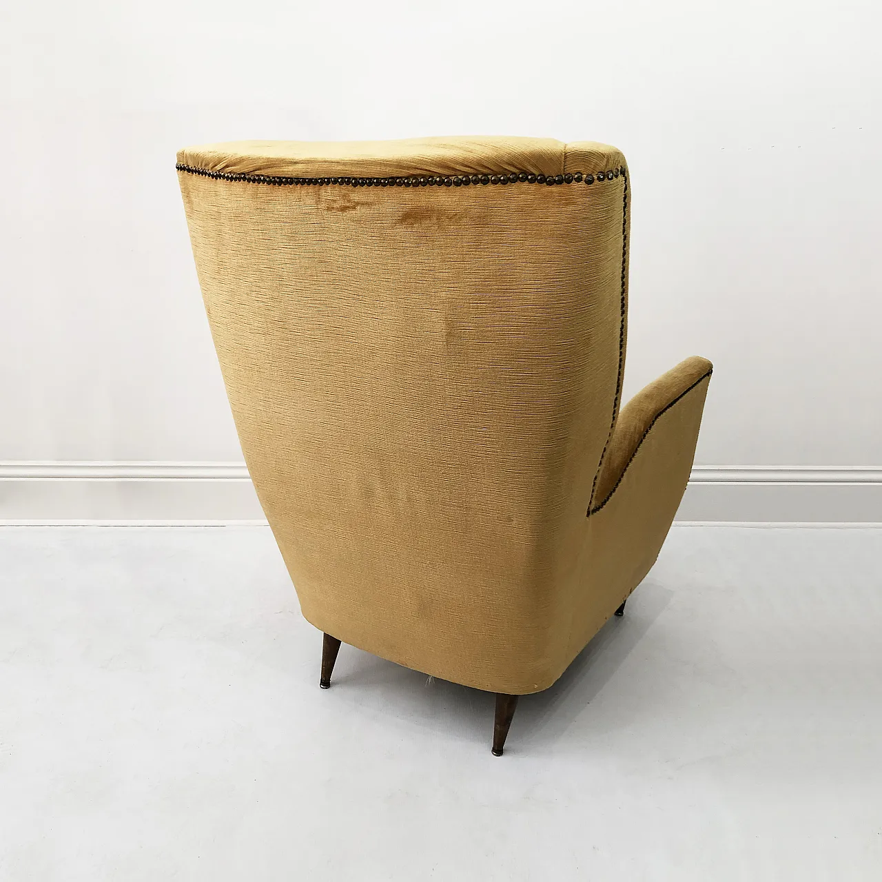 Poltrona Wingback Gio Ponti per I.S.A, anni '50 10