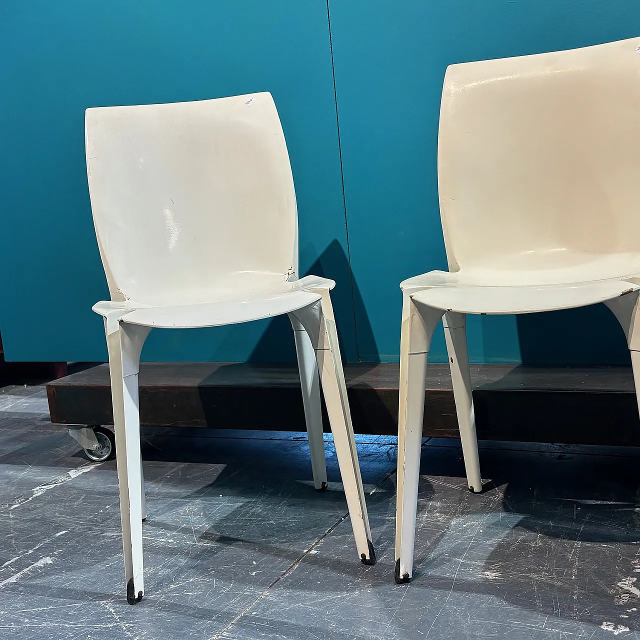 4 Lambada chairs by Marco Zanuso for Gavina 70s 2