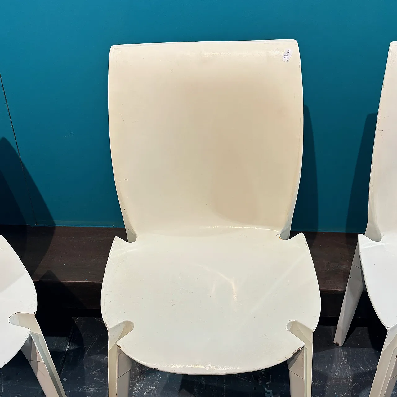4 Lambada chairs by Marco Zanuso for Gavina 70s 4