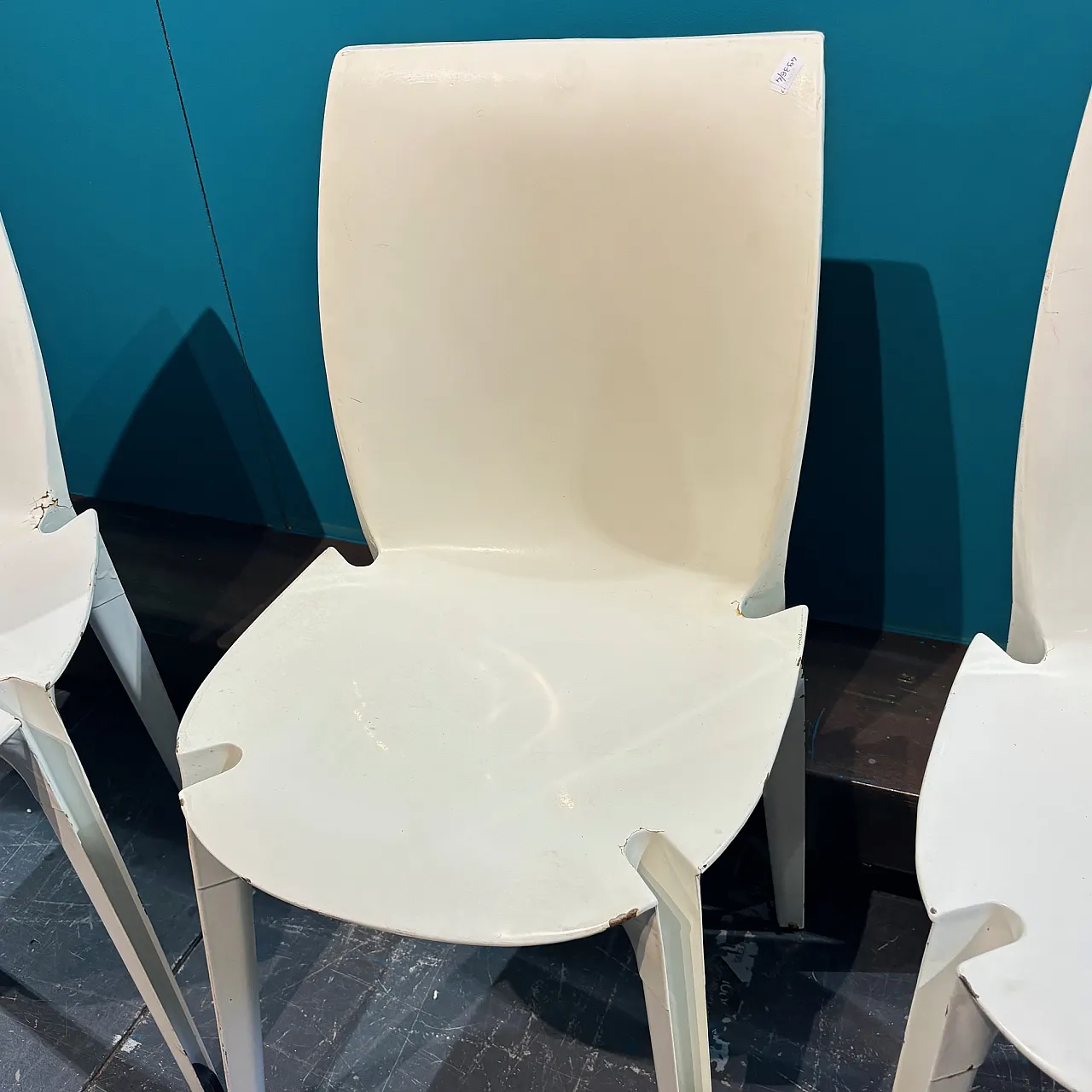 4 Lambada chairs by Marco Zanuso for Gavina 70s 7