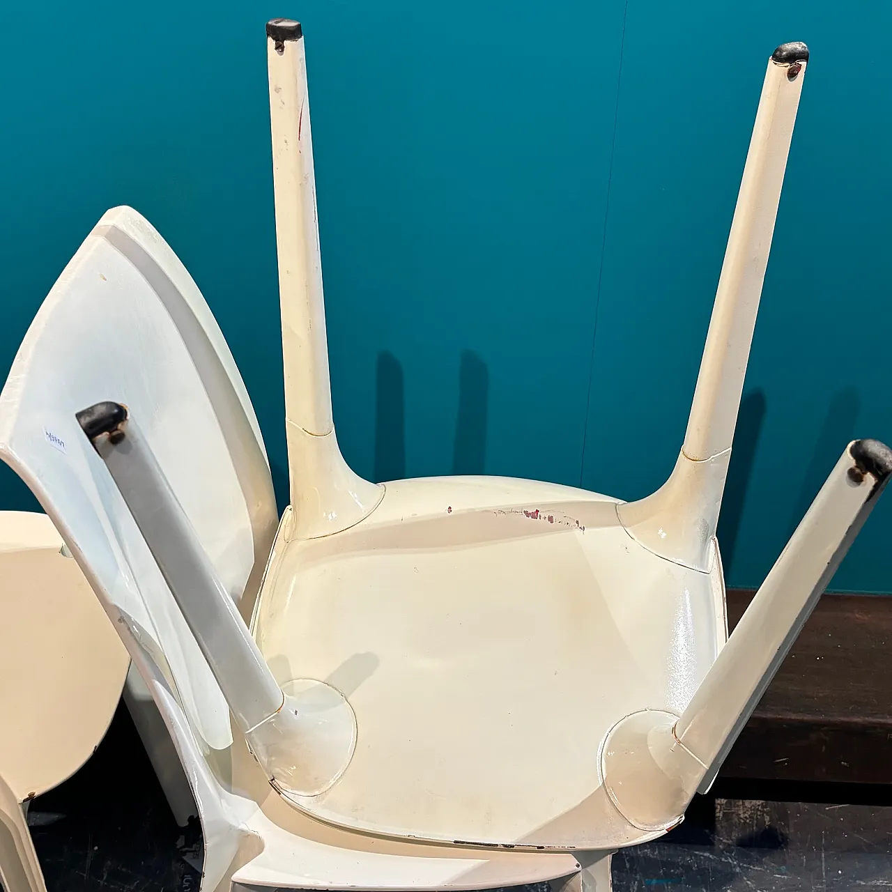 4 Lambada chairs by Marco Zanuso for Gavina 70s 13