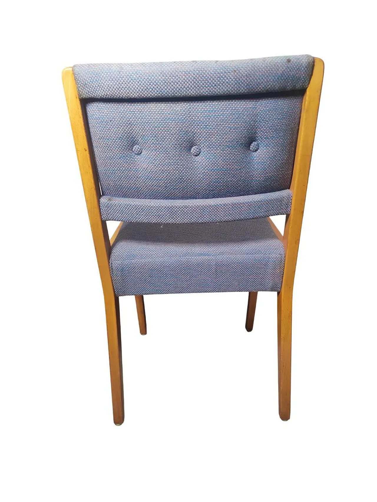 6 Jens Risom dining chairs for Knoll International Model 666, 50s 11