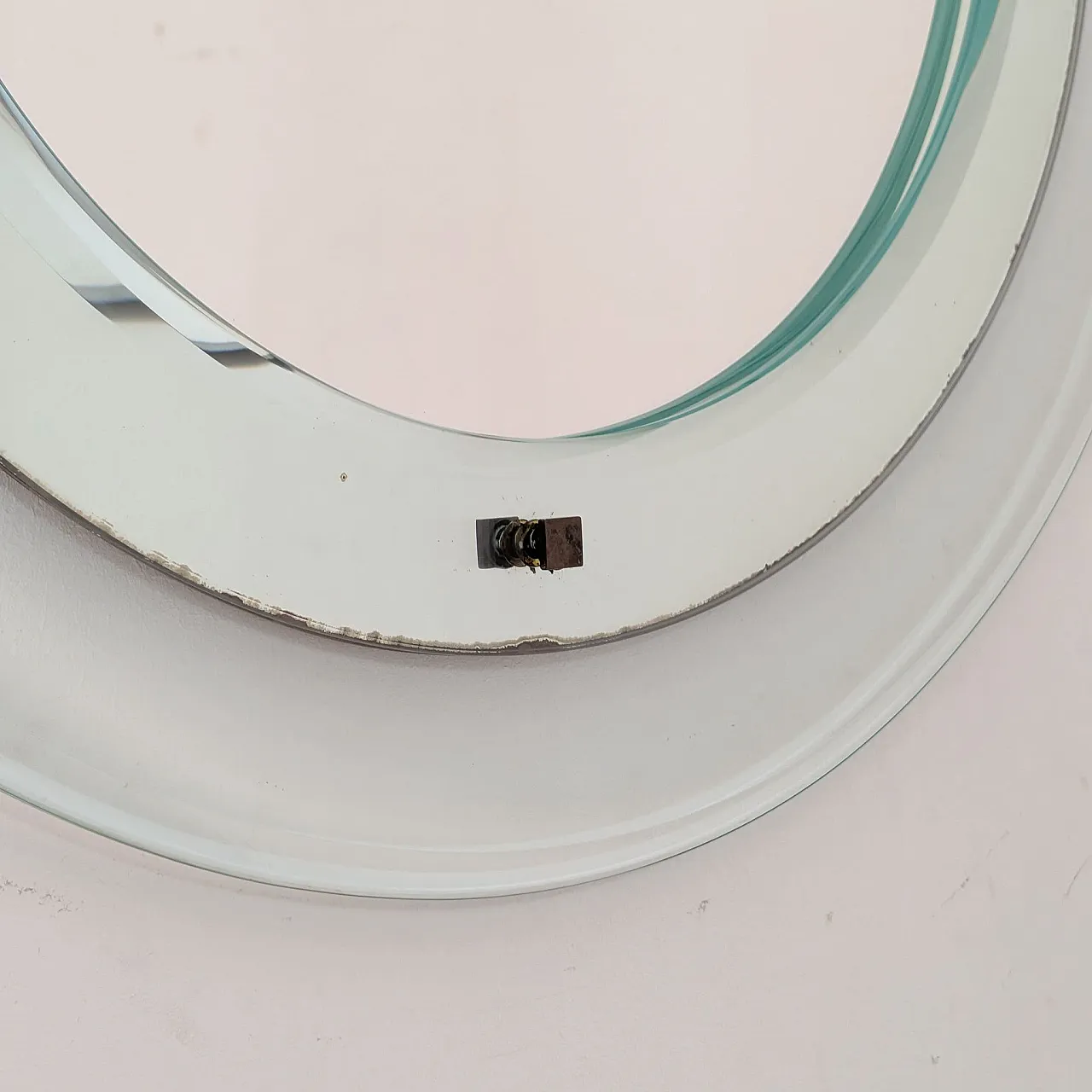 Specchio in vetro di murano e ottone Fontana Arte e Max Ingrand, 1960 6