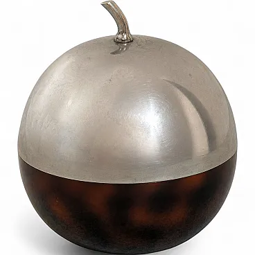 Portaghiaccio francese in metallo e bachelite, anni 70