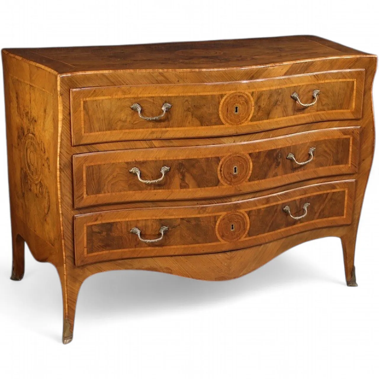 Neapolitan Louis XV chest of drawers, 18th century 13