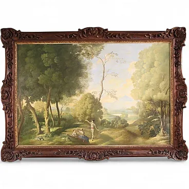 Dipinto italiano paesaggio, '900