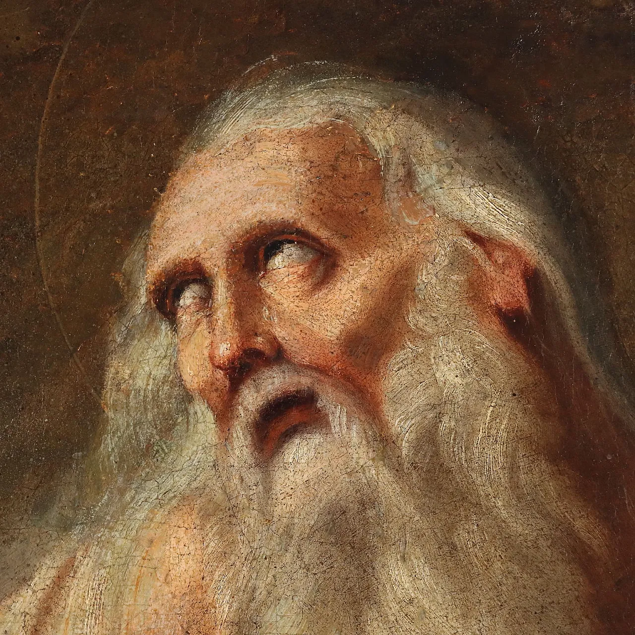 Saint Onofrio Penitent, oil on canvas, 17th century 4