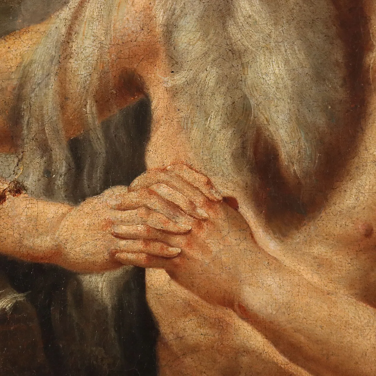 Saint Onofrio Penitent, oil on canvas, 17th century 5