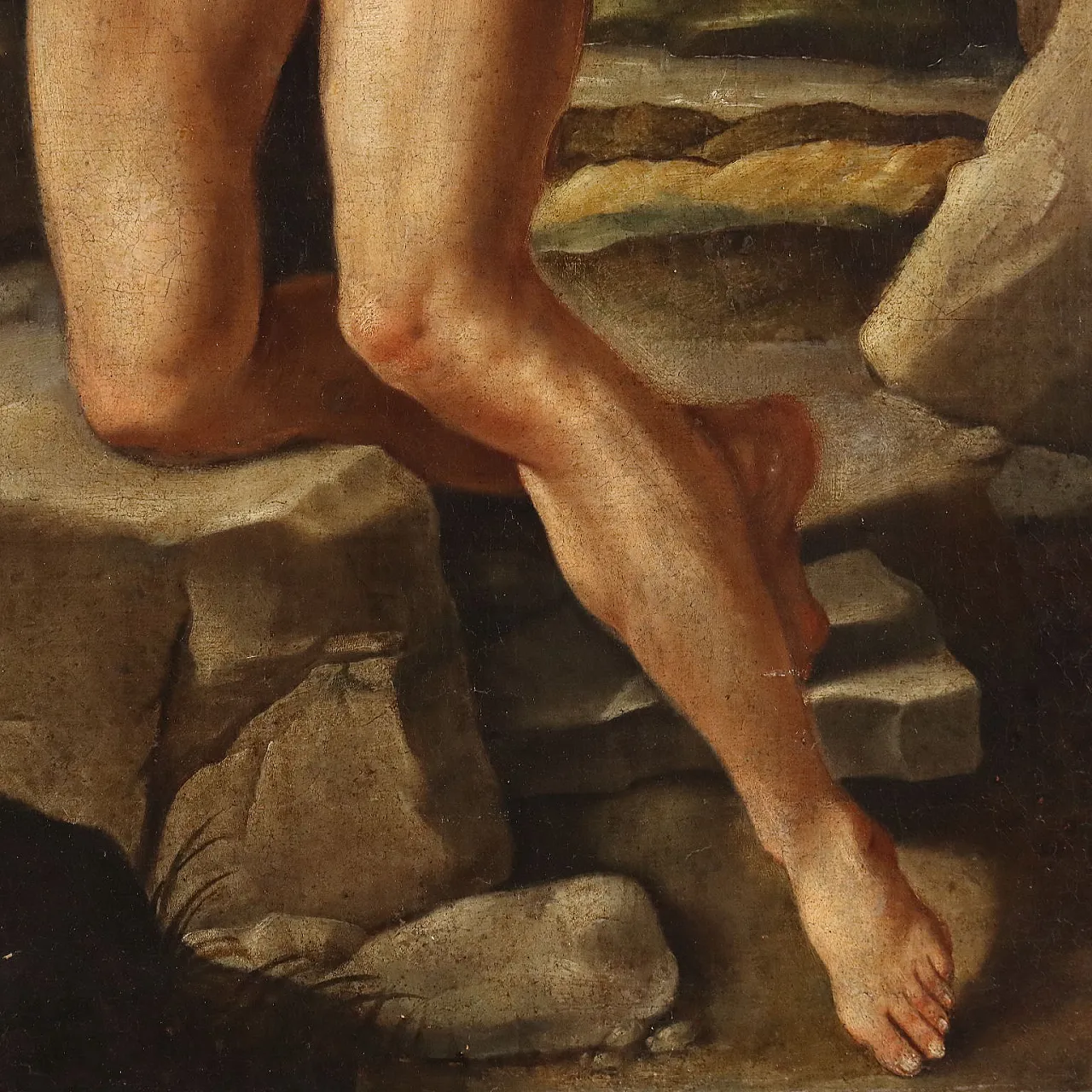 Saint Onofrio Penitent, oil on canvas, 17th century 7