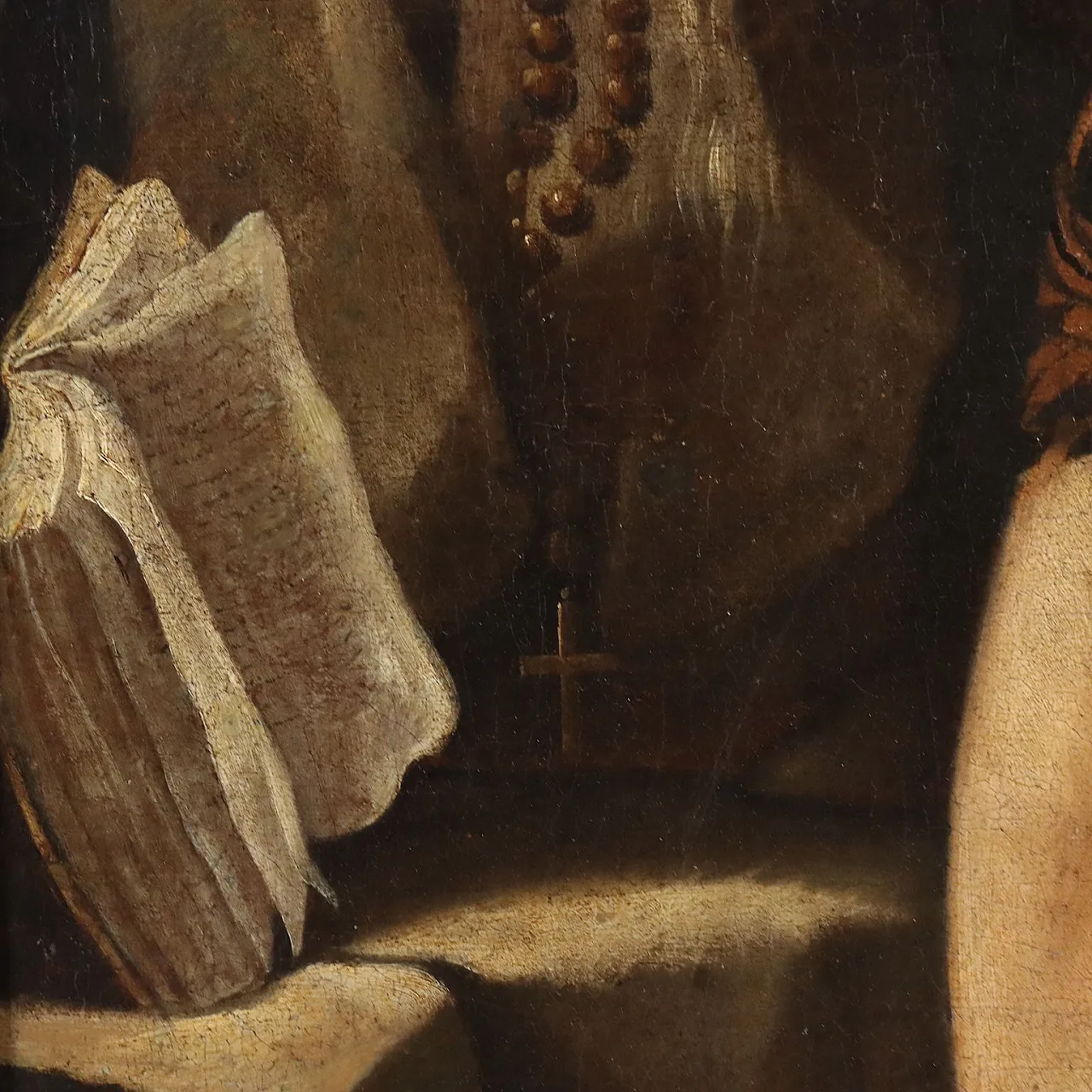 Saint Onofrio Penitent, oil on canvas, 17th century 8