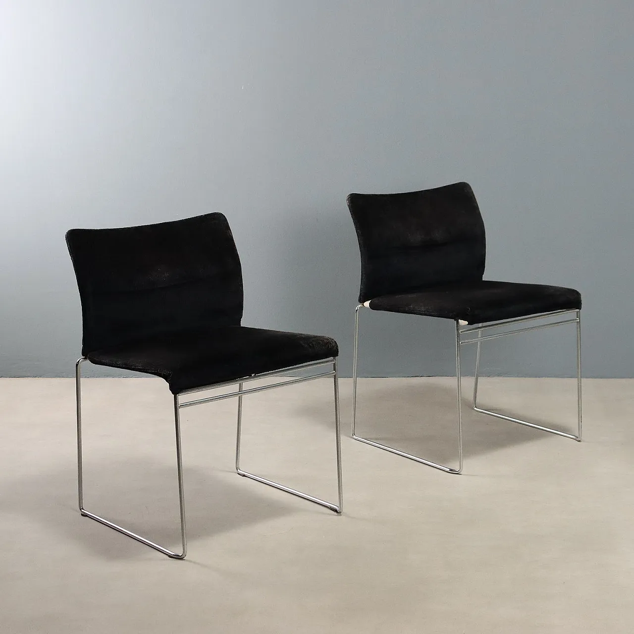 Pair of Jano chairs by Kazuhide Takahama for Simon Gavina,20th century 1